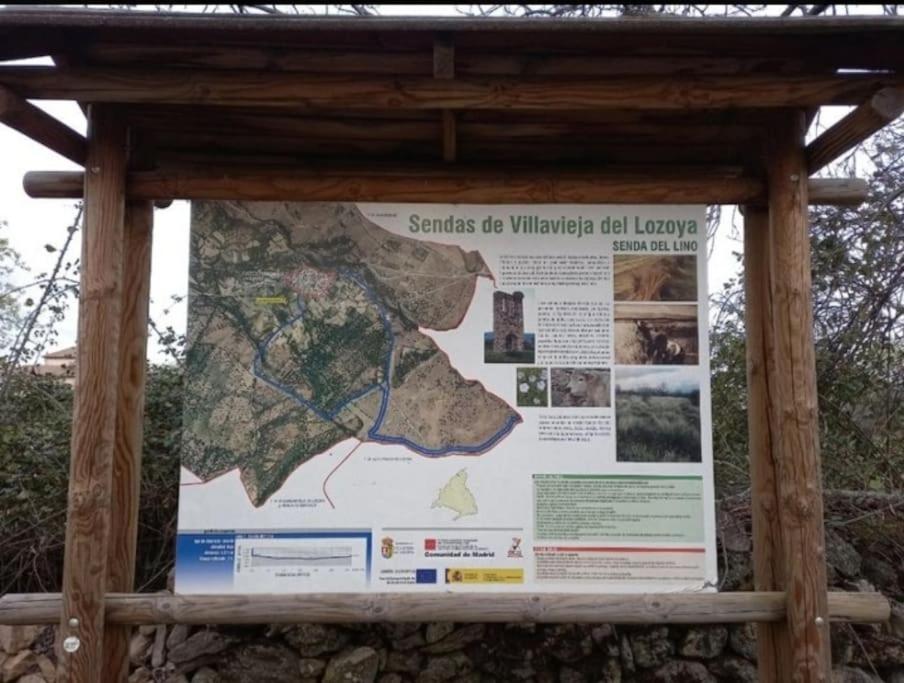 Casita Con Encanto Tranquilidad Villavieja Del Lozoya Wi-Fi En Sierra De Madrid Y A 50 Minutos De Capital Экстерьер фото