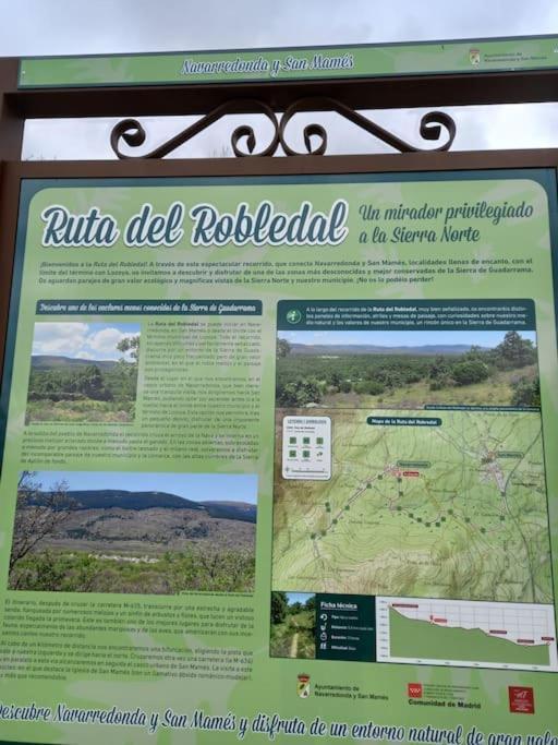 Casita Con Encanto Tranquilidad Villavieja Del Lozoya Wi-Fi En Sierra De Madrid Y A 50 Minutos De Capital Экстерьер фото